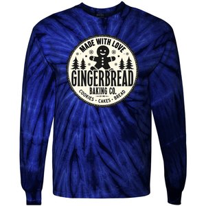 Made With Love Gingerbread Baking Co Tie-Dye Long Sleeve Shirt