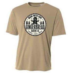 Made With Love Gingerbread Baking Co Cooling Performance Crew T-Shirt