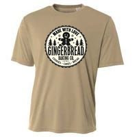 Made With Love Gingerbread Baking Co Cooling Performance Crew T-Shirt