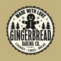 Made With Love Gingerbread Baking Co Cooling Performance Crew T-Shirt