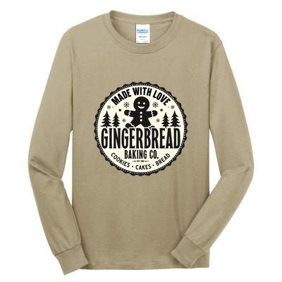 Made With Love Gingerbread Baking Co Tall Long Sleeve T-Shirt