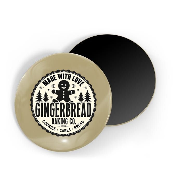 Made With Love Gingerbread Baking Co Magnet