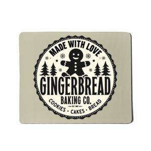 Made With Love Gingerbread Baking Co Mousepad