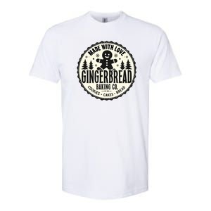 Made With Love Gingerbread Baking Co Softstyle CVC T-Shirt