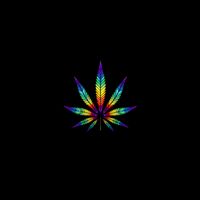 Marijuana Weed Leaf Heartbeat City Backpack