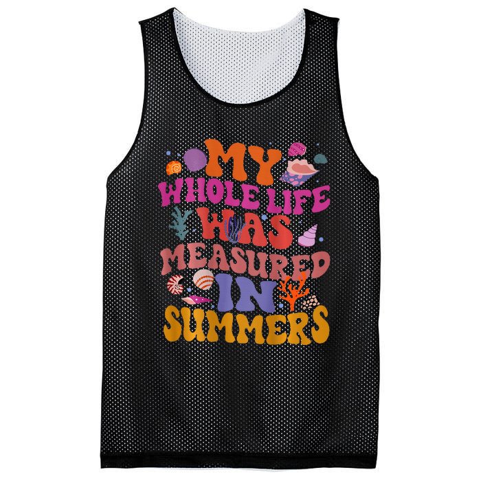 My Whole Life Was Measured In Summers Mesh Reversible Basketball Jersey Tank