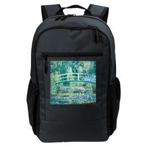 Monet's Water Lilies And Japanese Bridge Modern Art Painting Cute Gift Daily Commute Backpack