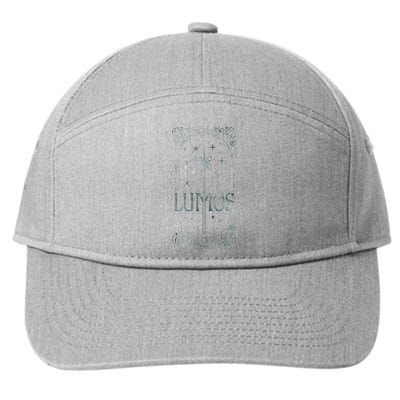 Magic Wand Lumos Turn On The Light 7-Panel Snapback Hat