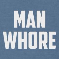 Man Whore Garment-Dyed Sweatshirt