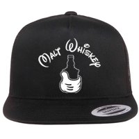 Malt Whiskey Flat Bill Trucker Hat