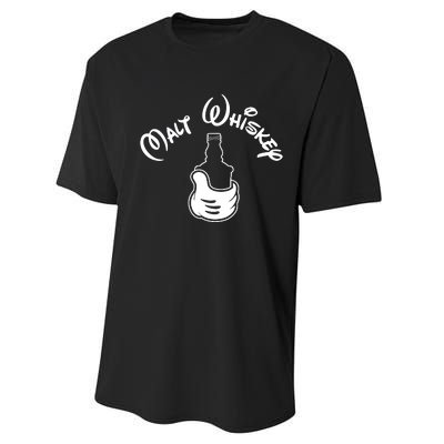 Malt Whiskey Performance Sprint T-Shirt