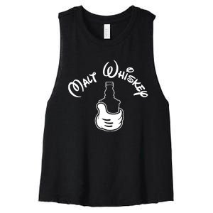 Malt Whiskey Women's Racerback Cropped Tank