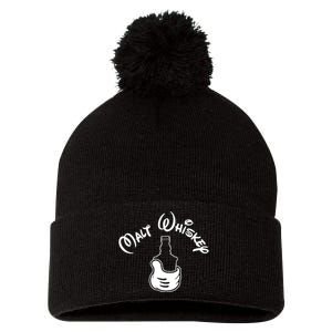 Malt Whiskey Pom Pom 12in Knit Beanie