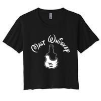 Malt Whiskey Women's Crop Top Tee