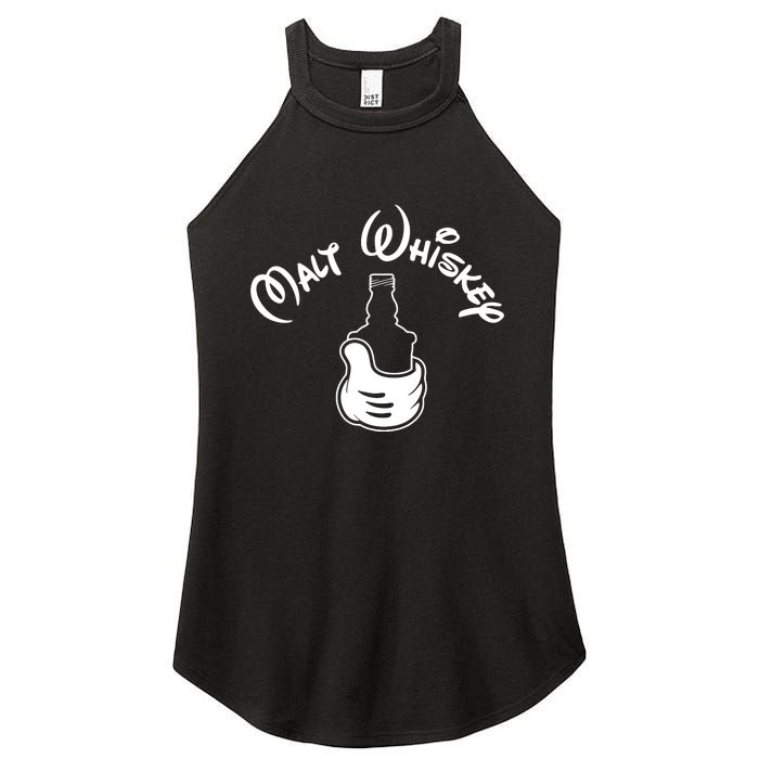 Malt Whiskey Women's Perfect Tri Rocker Tank