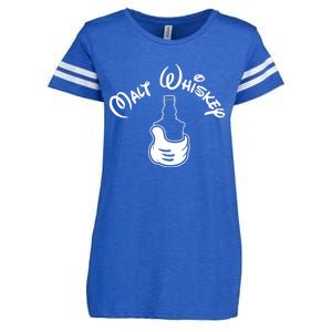 Malt Whiskey Enza Ladies Jersey Football T-Shirt