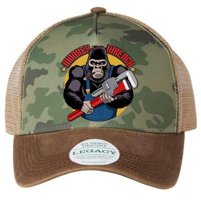 Monkey Wrench Mechanic Grease Monkey Car Repair Technician Cute Gift Legacy Tie Dye Trucker Hat