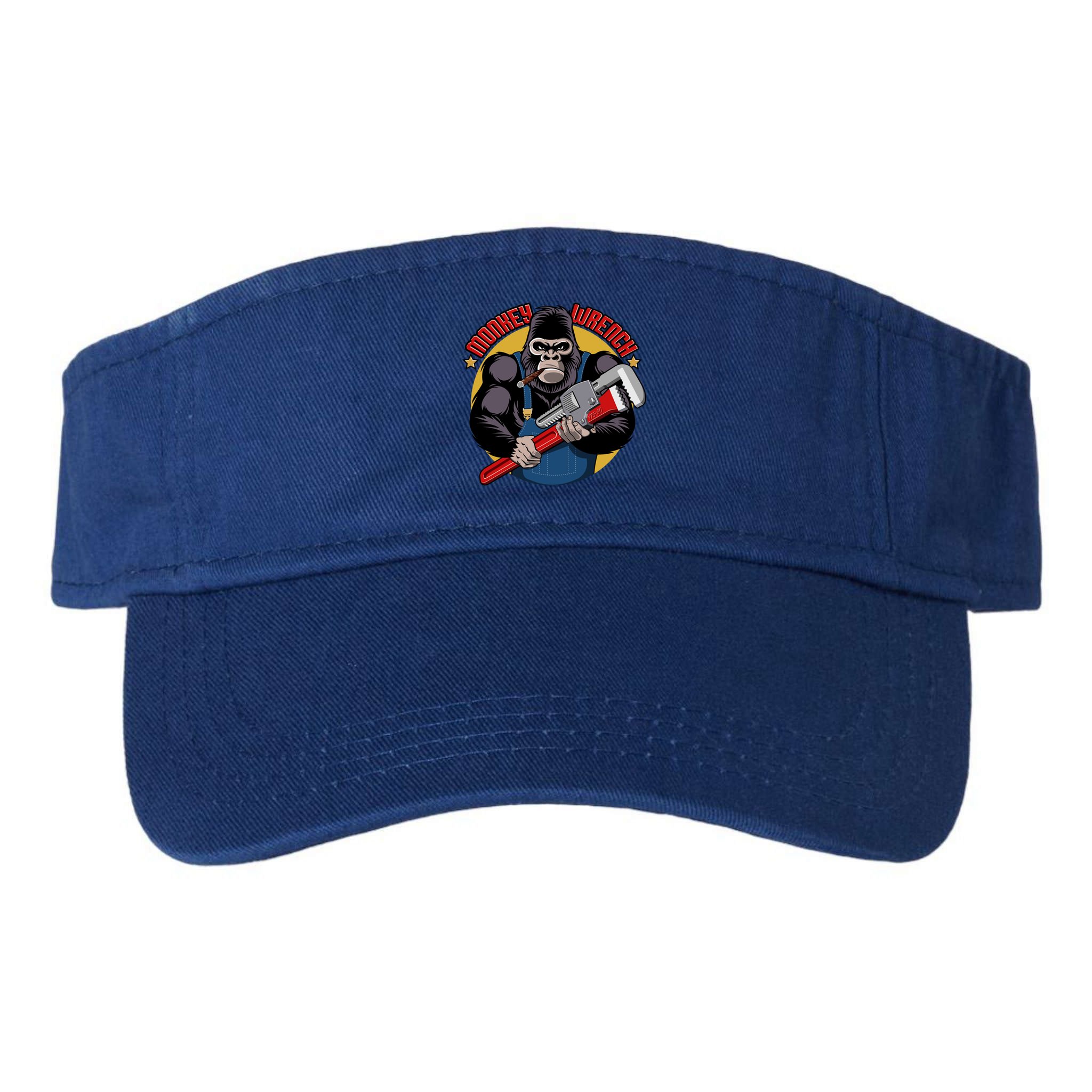 Monkey Wrench Mechanic Grease Monkey Car Repair Technician Cute Gift Visor