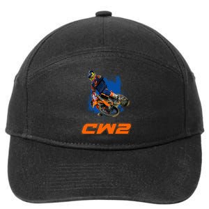 Motocross Webb2cooper 7-Panel Snapback Hat