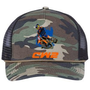 Motocross Webb2cooper Retro Rope Trucker Hat Cap