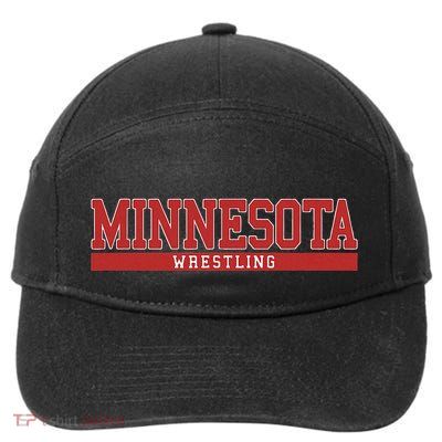 Minnesota Wrestling 7-Panel Snapback Hat