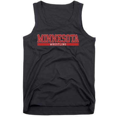 Minnesota Wrestling Tank Top