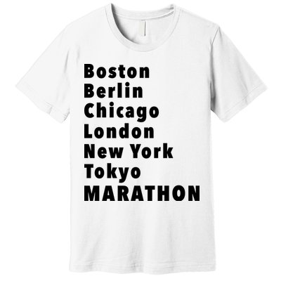 Marathon Wishlists Premium T-Shirt