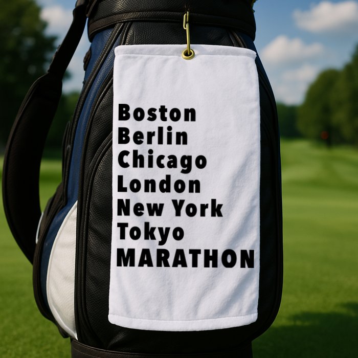 Marathon Wishlists Golf Towel