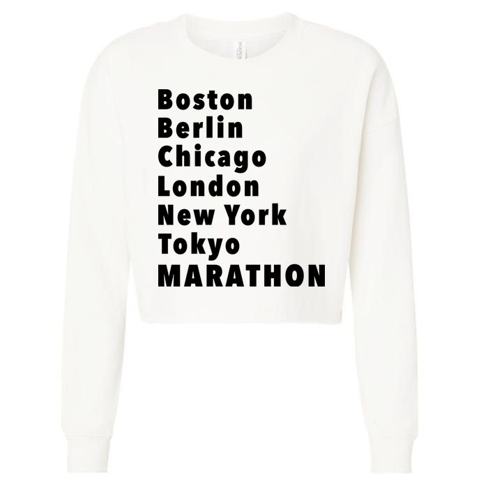 Marathon Wishlists Cropped Pullover Crew