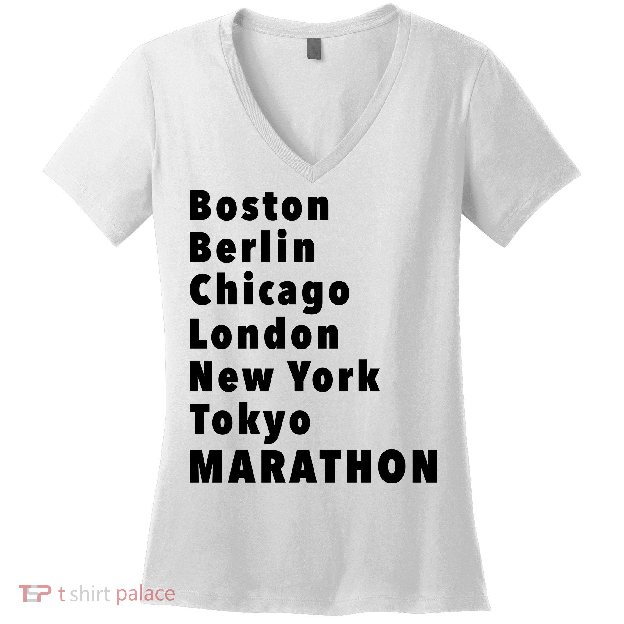 Marathon Wishlists Women's V-Neck T-Shirt