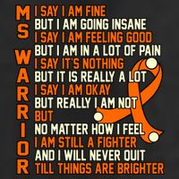 Ms Warrior Multiple Sclerosis Awareness Graphic Gift Beanie
