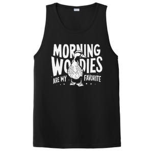 Morning Woody My Favorite Duck Hunting Funny Hunter PosiCharge Competitor Tank