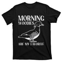 Morning Woody My Favorite Duck Hunting Funny Hunter T-Shirt