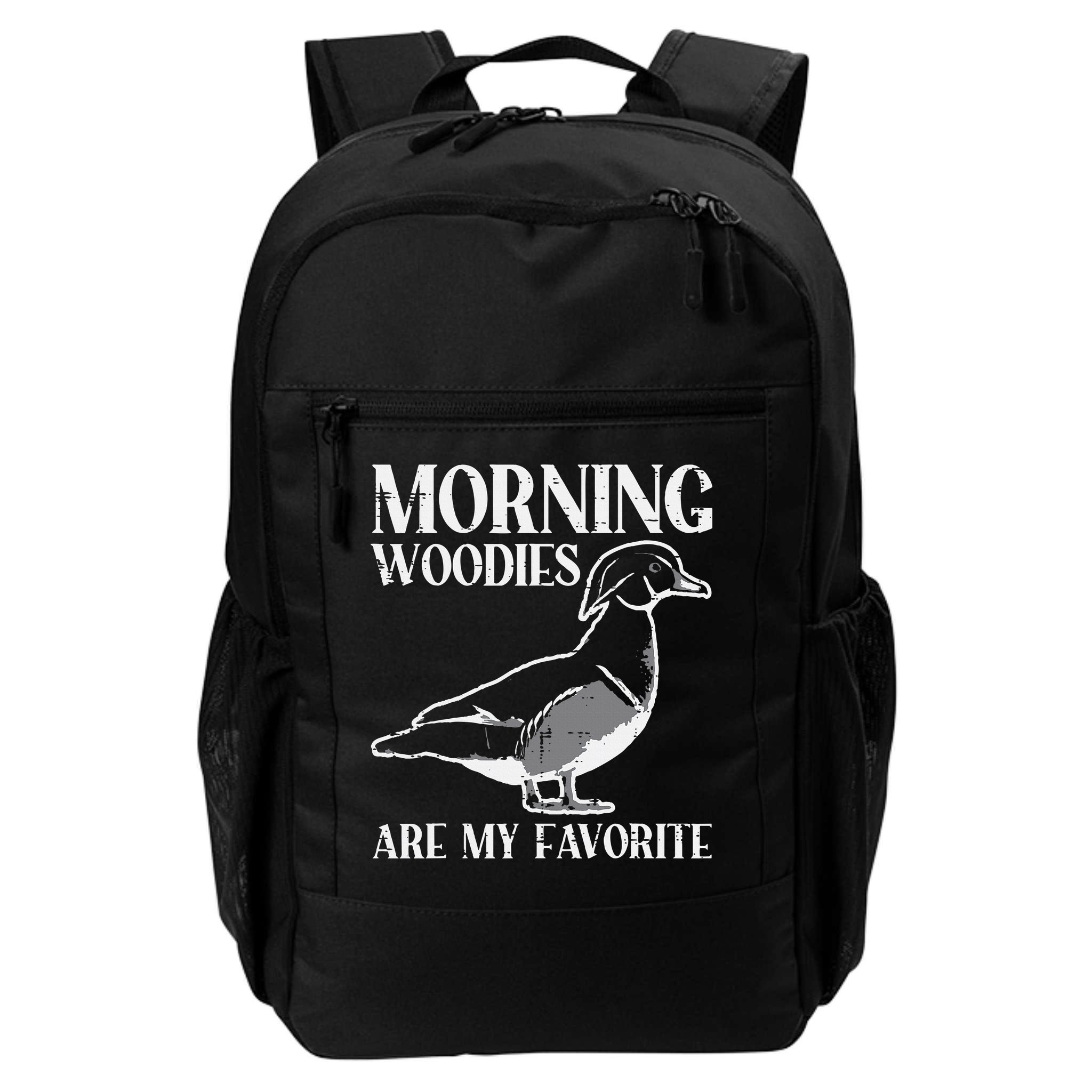Morning Woody My Favorite Duck Hunting Funny Hunter Backpack