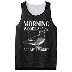 Morning Woody My Favorite Duck Hunting Funny Hunter Mesh Reversible Basketball Jersey Tank