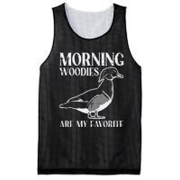 Morning Woody My Favorite Duck Hunting Funny Hunter Mesh Reversible Basketball Jersey Tank