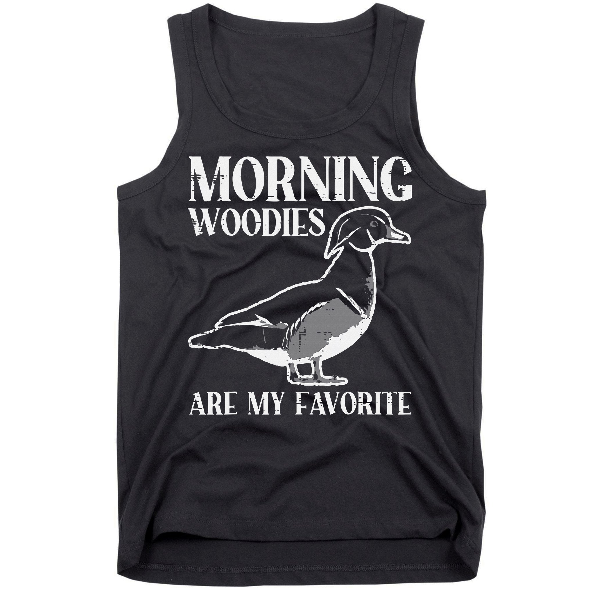 Morning Woody My Favorite Duck Hunting Funny Hunter Tank Top
