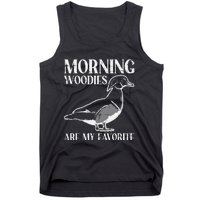 Morning Woody My Favorite Duck Hunting Funny Hunter Tank Top