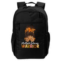 MS Warrior Messy Bun - Multiple Sclerosis Awareness Backpack