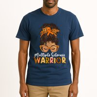  MS Warrior Messy Bun - Multiple Sclerosis Awareness Tall T-Shirt