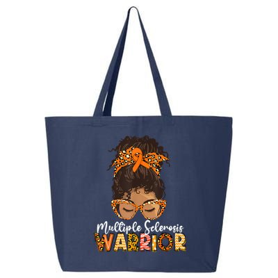  MS Warrior Messy Bun - Multiple Sclerosis Awareness 25L Jumbo Tote