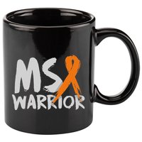 Ms Warrior Multiple Sclerosis Awareness Month 11oz C Handle Ceramic Mug