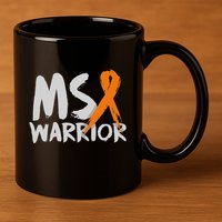 Ms Warrior Multiple Sclerosis Awareness Month 11oz C Handle Ceramic Mug