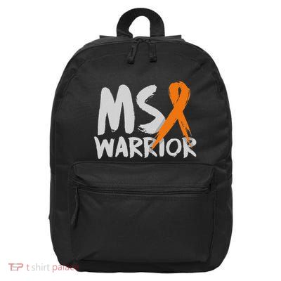 Ms Warrior Multiple Sclerosis Awareness Month 16 in Basic Backpack