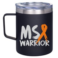 Ms Warrior Multiple Sclerosis Awareness Month 12oz Stainless Steel Coffee Mug