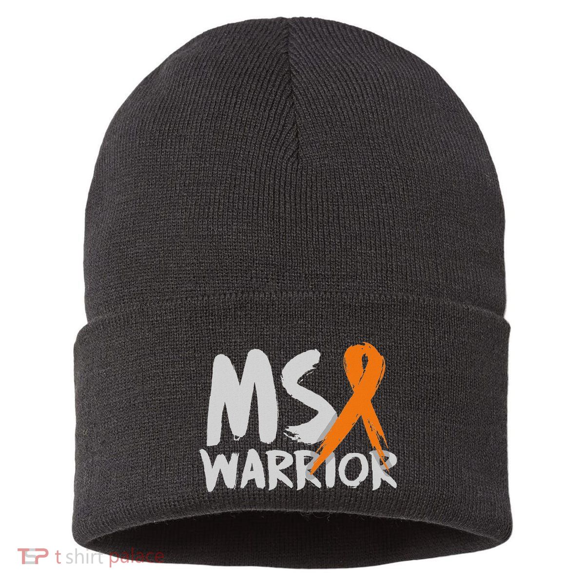 Ms Warrior Multiple Sclerosis Awareness Month Sustainable Knit Beanie