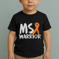 Ms Warrior Multiple Sclerosis Awareness Month Toddler T-Shirt