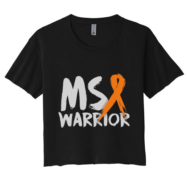 Ms Warrior Multiple Sclerosis Awareness Month Crop Top