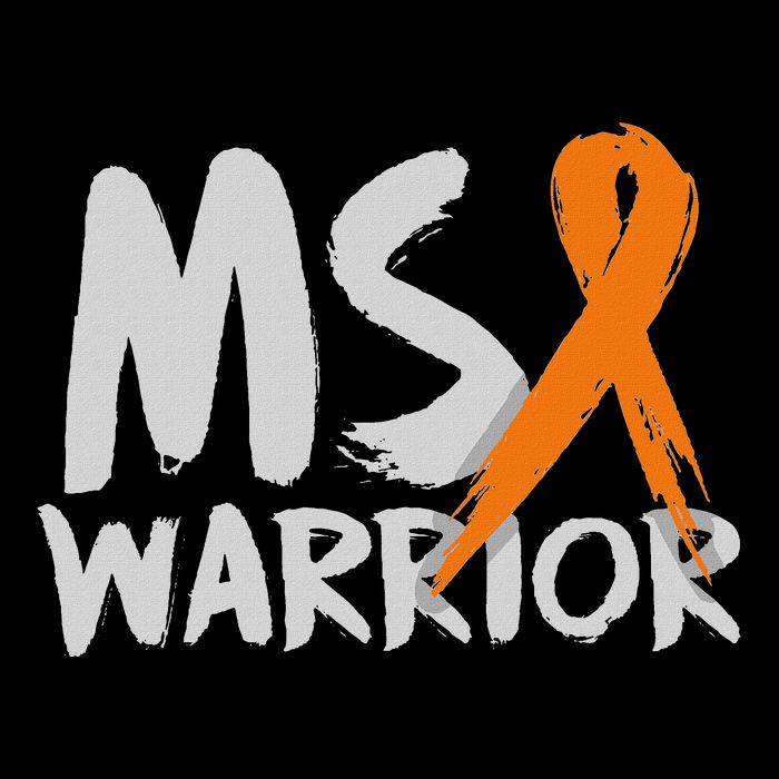 Ms Warrior Multiple Sclerosis Awareness Month Womens T-Shirt