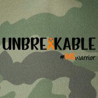 Ms Warrior Multiple Sclerosis Awareness Unbreakable Ms Meaningful Gift Legacy Tie Dye Trucker Hat